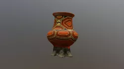 Canelos Quichua Ceramic, Tapir Foot