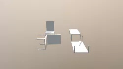 Chaise + Table
