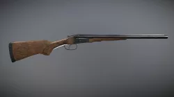 Double Barrel Shotgun