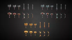 Fantasy Weapons Set