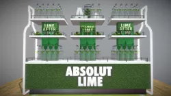 Gondola Absolut lime