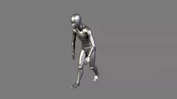 Happy Elderly Walking