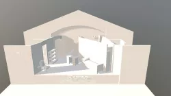 'Harvey' Chumley's Rest Theatrical Set Design