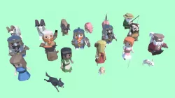 Low Poly Characters