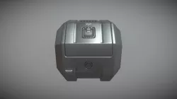 Low Poly Scifi Crate5 (Day2)