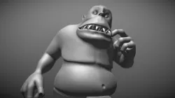 Monster Posed