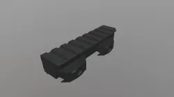 Picatinny Riser Rail 15mm