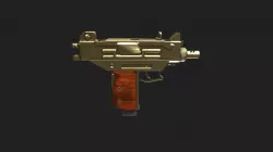 PUBG Gold Plate Micro Uzi