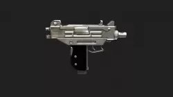 PUBG Silver Plate Micro Uzi