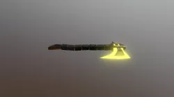 Sci-Fi Bronze Axe