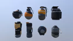 Sci-Fi Grenade Pack
