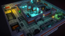 Sci-Fi Modular Space Laboratory