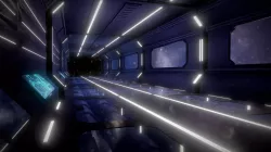 Sci-fi Spaceship Corridor