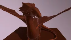 Statue of Temeraire the celestial dragon