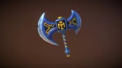 Stylized Hand Axe