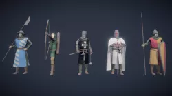 Stylized Medieval Characters