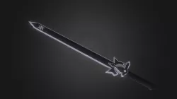 Voxel Elucidator SAO - Sword (Cubik - 128)