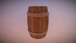 Wooden Barrel