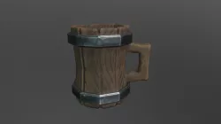 Wooden mug