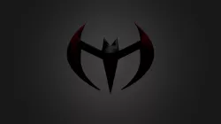 3D Batman Beyond Batarang