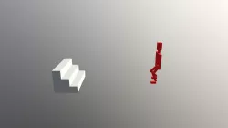 bones walking, stairs and jump animation