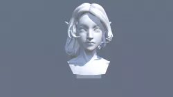 Elf Head for print