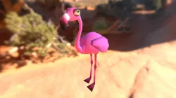 Flamingo | Idle Animation | Low Poly