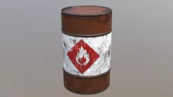 Half Life inspired explosive barrel