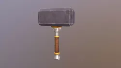 Hand Painted Hammer