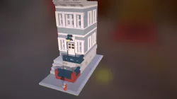 Lego Corner Rowhouse