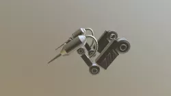 Low Poly Robot Hands