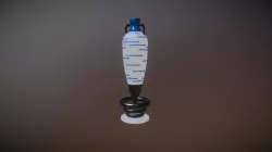 Magnetically Levitated Amphora