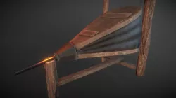 Medieval Blacksmith Bellows