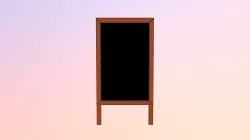 Prop Menu Board