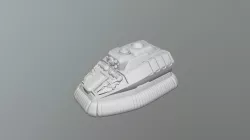 Rebel 28mm Hover Gundrone (Hull Only)