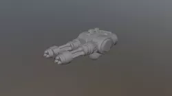 Rebel 28mm Viper Weapon- Dual Snub Gatling