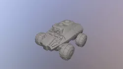 Rebel Miniatures 28mm Wheeled Gundrone