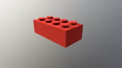 Red Lego Brick