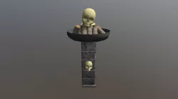 Skull Torch