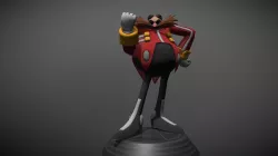 Sonic Generations - Dr. Eggman Statue