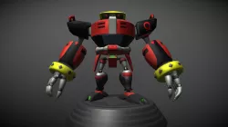 Sonic Generations - E-123 Omega Statue