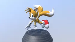 Sonic Generations - Modern Tails Statue