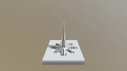 Space elevator model