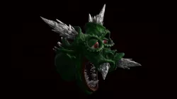 Split Horned Demon