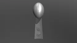 Super Bowl Trophy 3D Printable