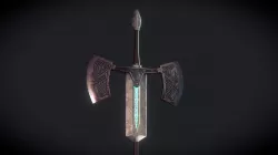 Sword-Axe weapon