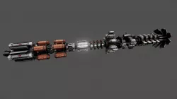 WD-SP-01 - Concept Spacecraft Low Poly