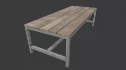 Wood Table 4 PBR
