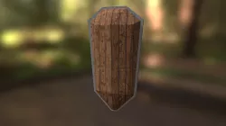 Wooden Tower Shield