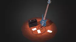 Yamaha Bass and Amp